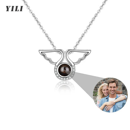 Ketting met korte boodschap op hanger