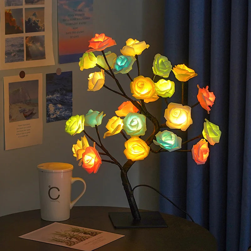 Lampje nachtkast met bolvormige kap – Zacht verspreid licht