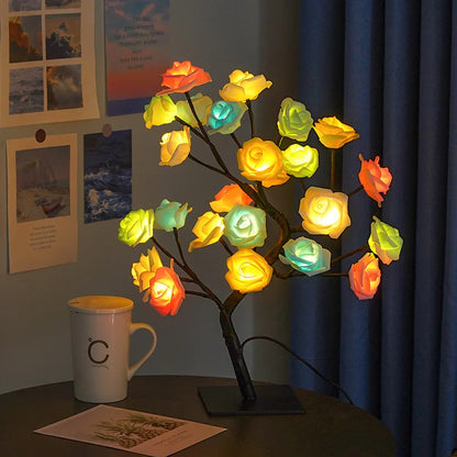 Lampje nachtkast met bolvormige kap – Zacht verspreid licht