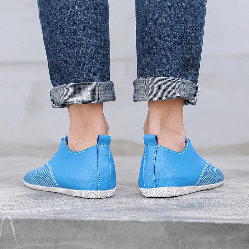 Zomerse mocassins voor heren met zachte zool