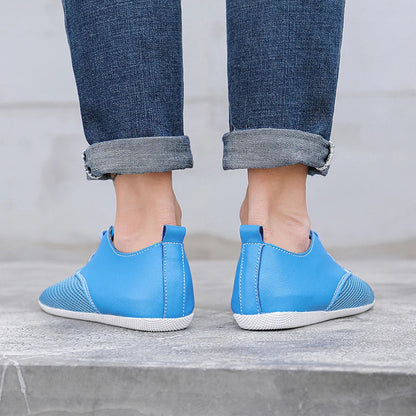 Zomerse mocassins voor heren met zachte zool