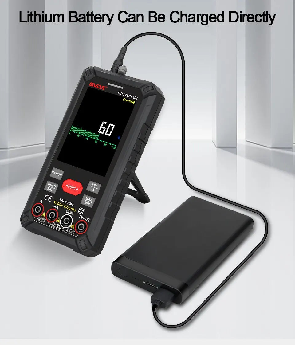 Multimeter met meethistorie geheugen
