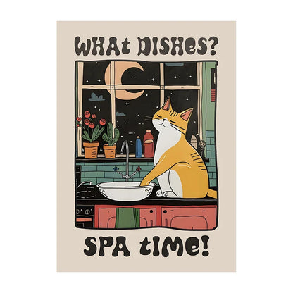 Woonkamer poster met rustgevende kleuren