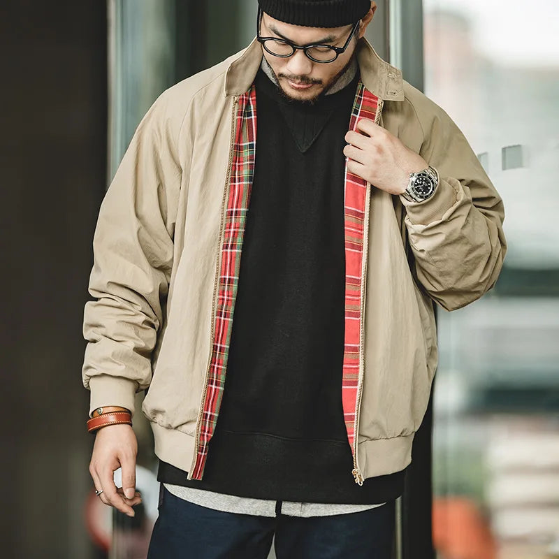Vintage leren jas voor heren – Authentieke look