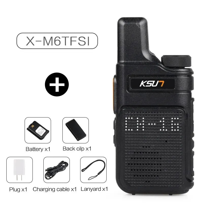 Professionele walkie talkie met groepsfunctie