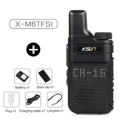 Professionele walkie talkie met groepsfunctie
