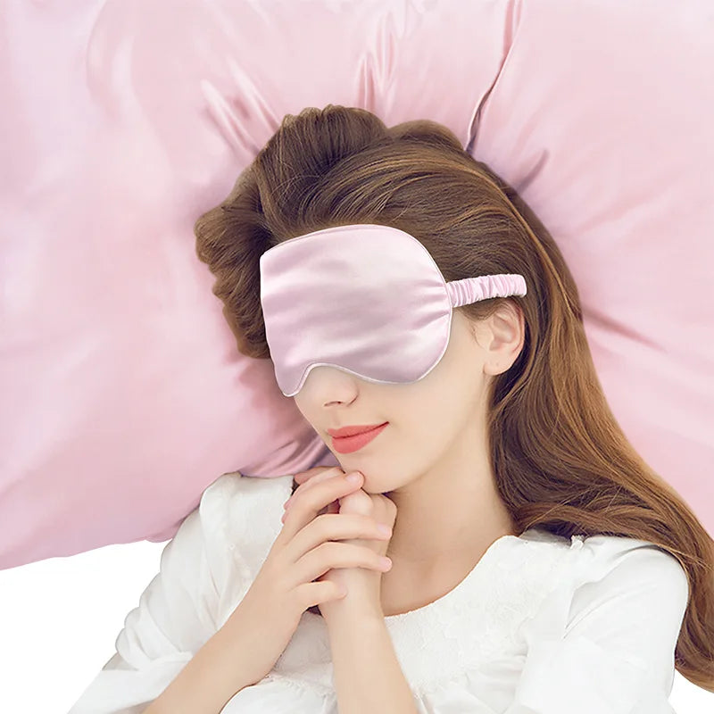 Slaapmasker met 3D-vorm voor drukvrije ogen