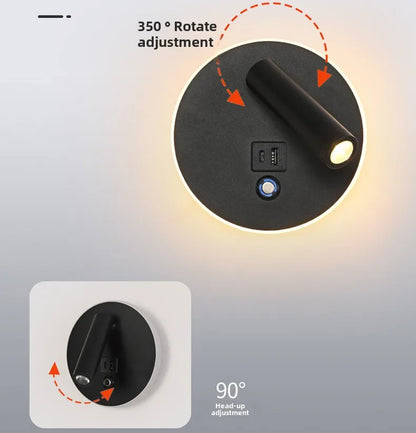 Wandlamp zonder kabels – Voor strak afgewerkte muren