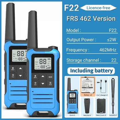 Walkie talkie Intertoys voor buitenactiviteiten