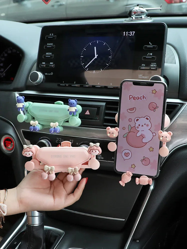 Auto telefoonhouder met opklapbare standaard – Ook buiten de auto te gebruiken