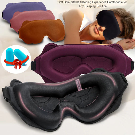 Slaapmasker met cooling gel voor ontspanning