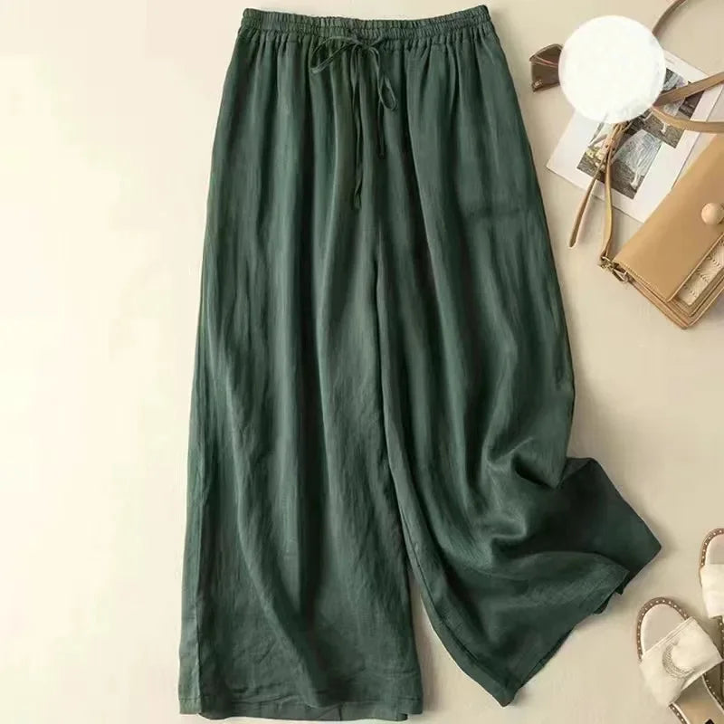 H&M linnen broeken dames voor warme dagen – Licht en luchtig