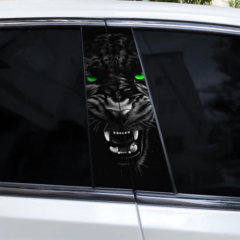 auto stickers - krachtige dieren voor unieke uitstraling