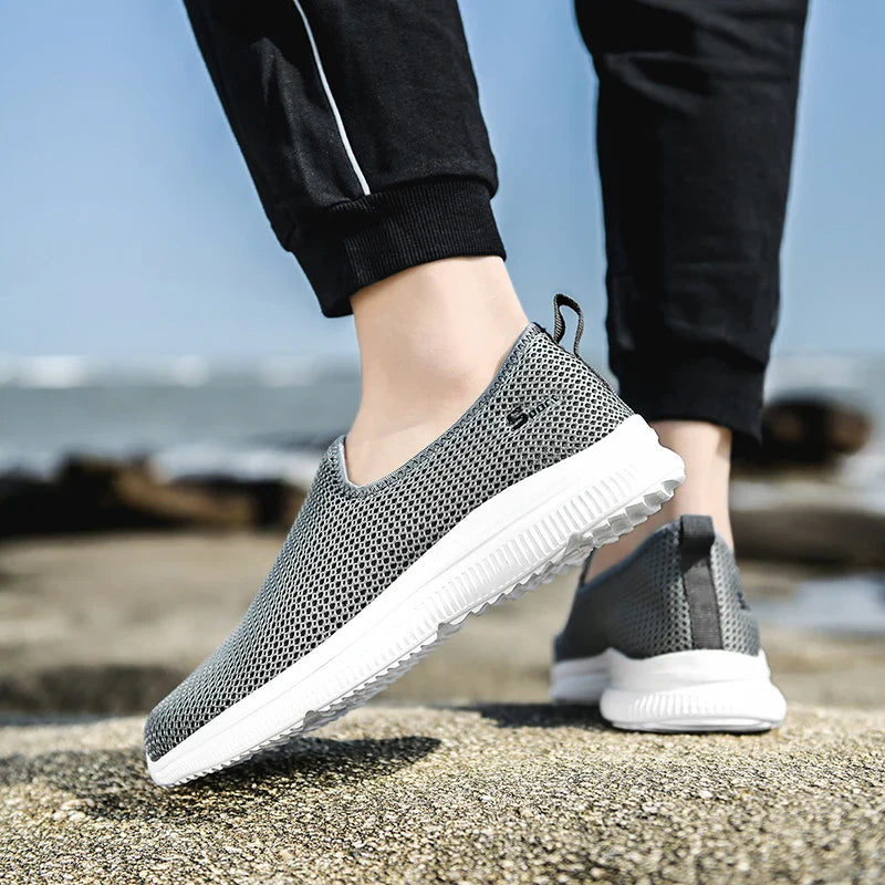 Heren schoenen voor strand en boulevard