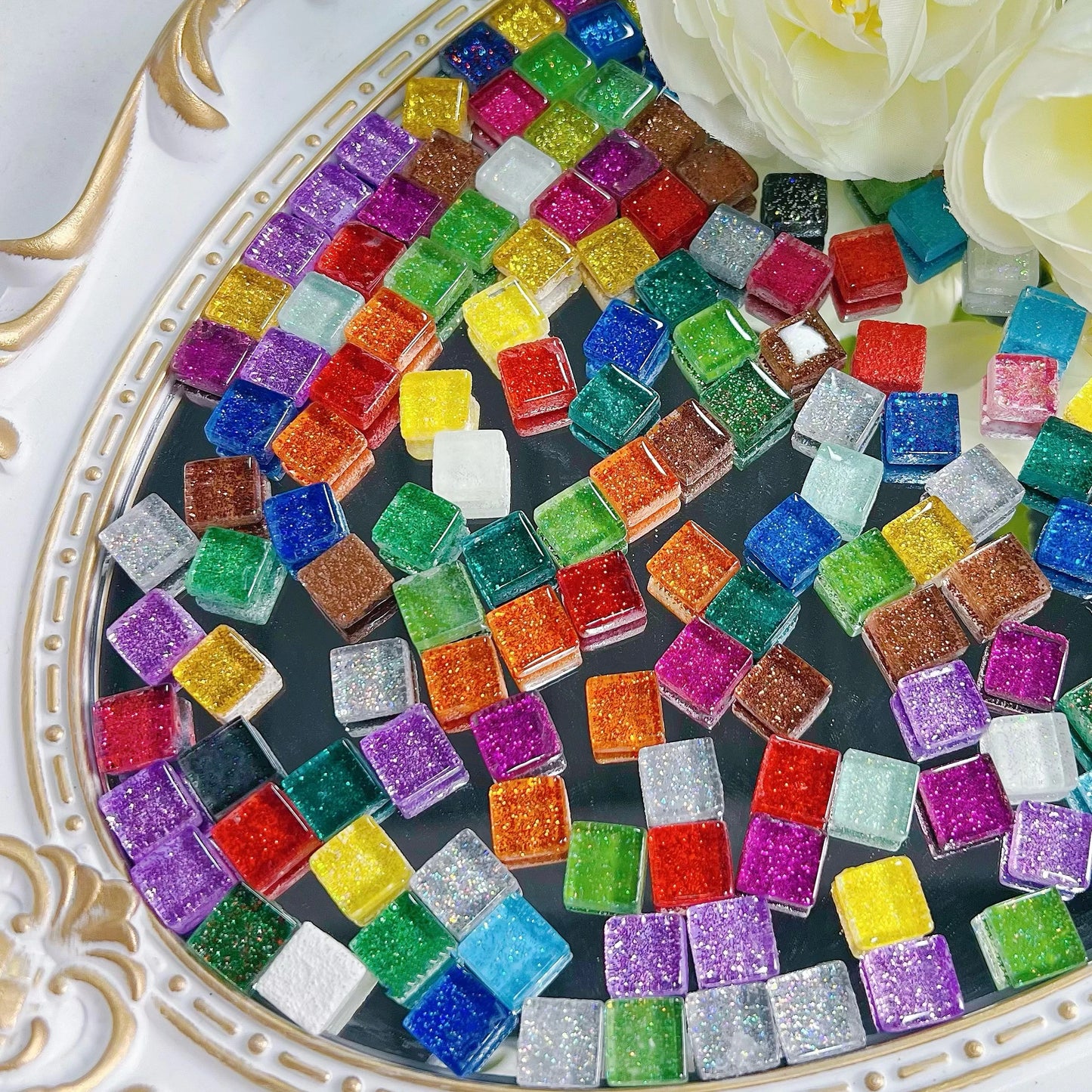Mozaiek toilettegels met patroon – Creatief en uniek