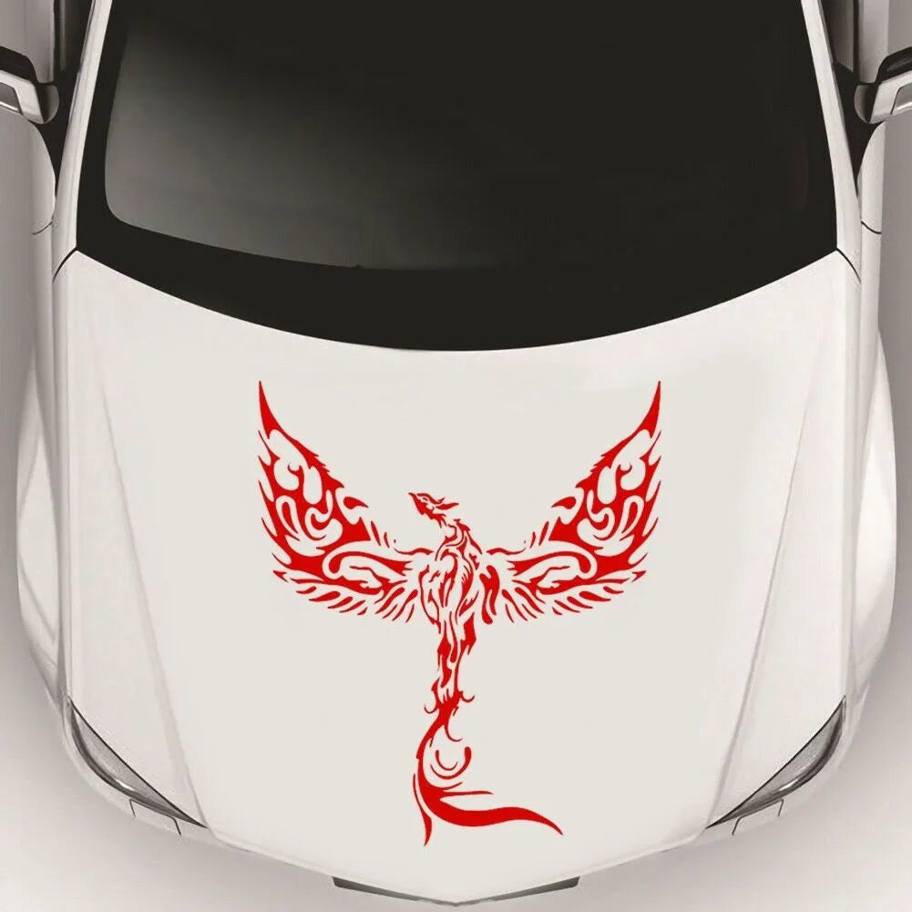 Auto stickers - Vurige Phoenix voor unieke styling
