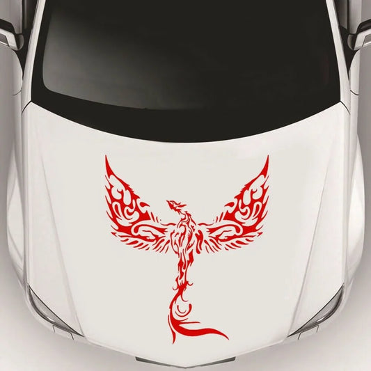 Auto stickers - Vurige Phoenix voor unieke styling