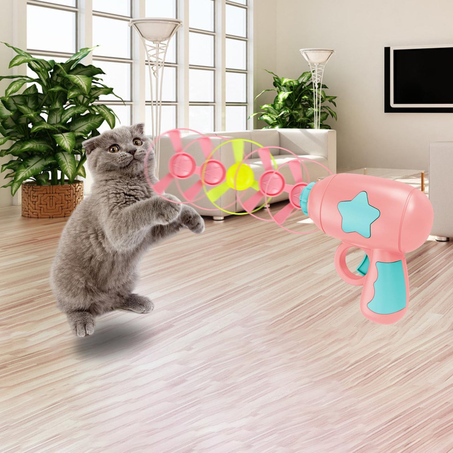 Speelbal voor katten – Rollend plezier