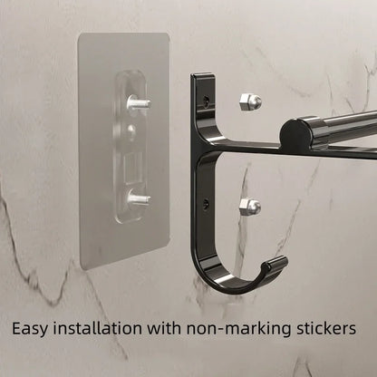 IKEA dubbel handdoekrek – Extra ophangmogelijkheden