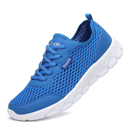 Mesh slippers heren voor warme dagen