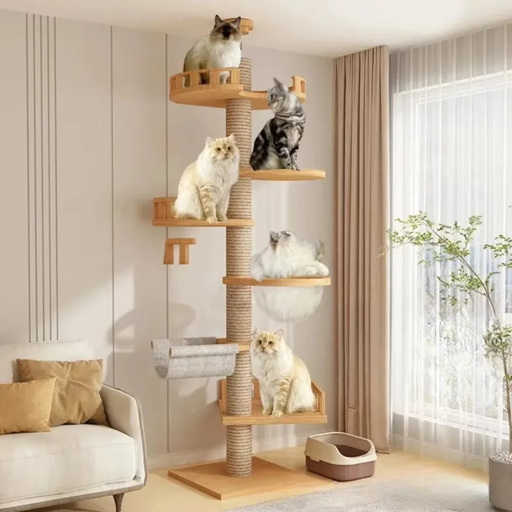 Kattenpaal met designframes – Past bij je meubels