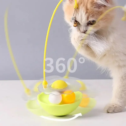 Kattenspeeltjes met elastiek – Bewegend plezier