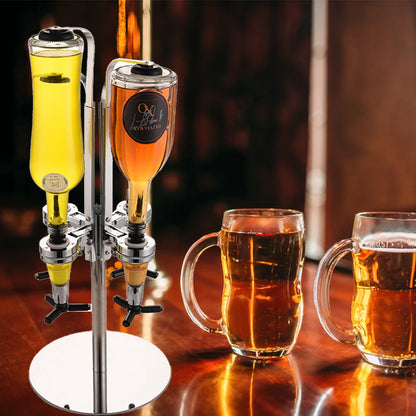 Drankdispenser met bamboe deksel – Duurzaam en eco-vriendelijk