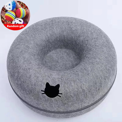 Kattenmand groot in pastelkleuren – Rustige uitstraling