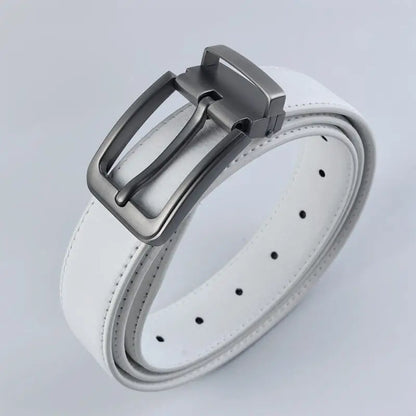 Riem heren in olijfkleurig canvas