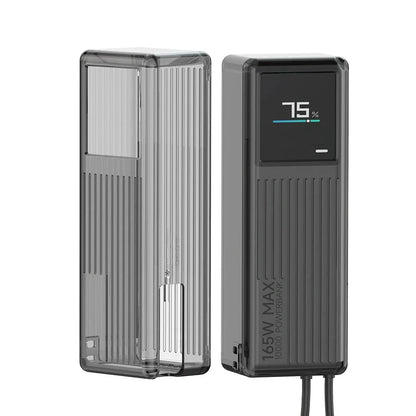 Draadloze powerbank met dubbele spoel
