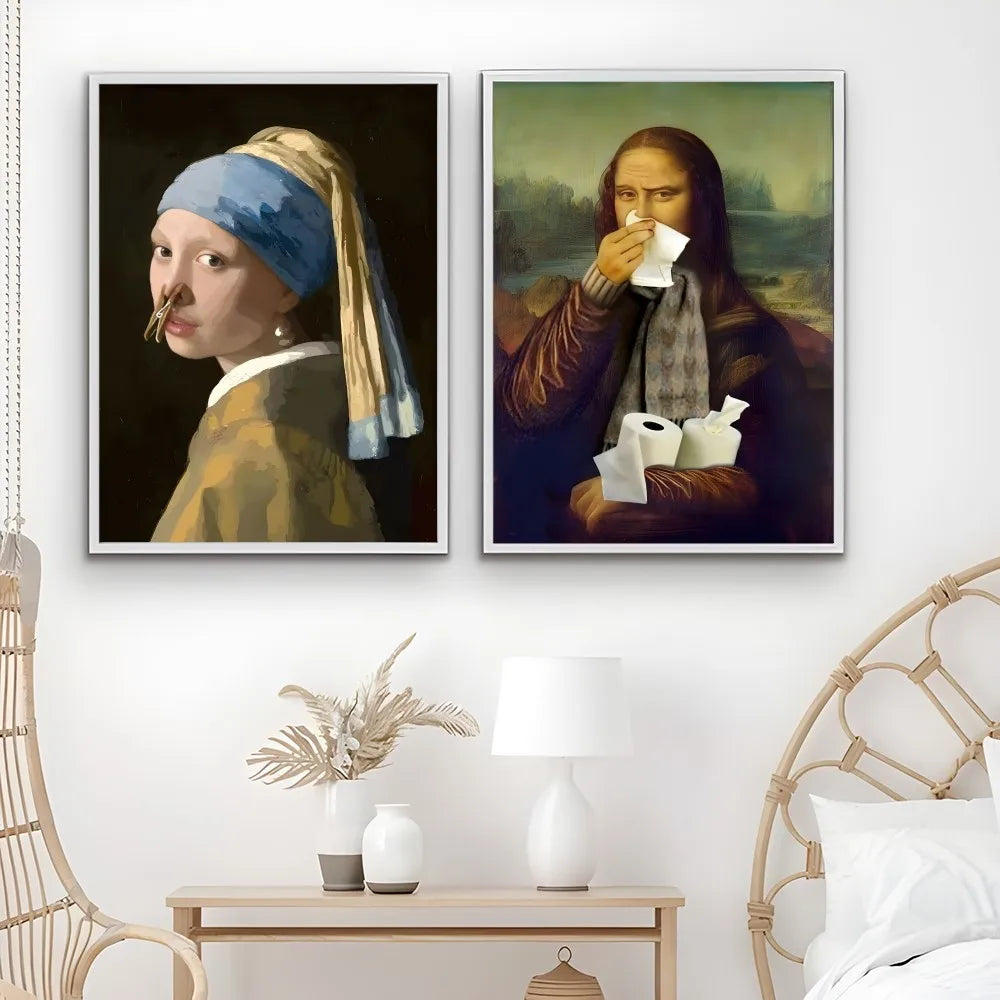 Poster in barok of klassiek thema