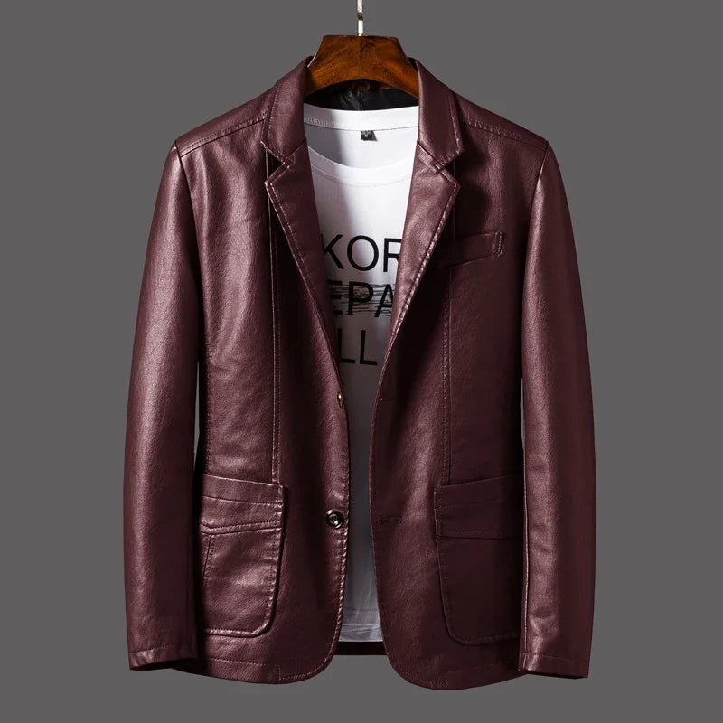 Leren jassen met schouderdetails – Subtiele accenten