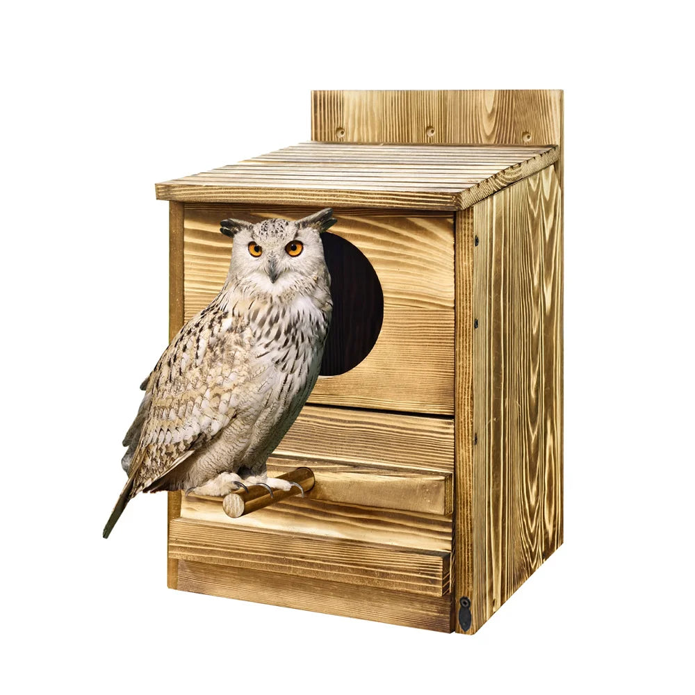 Vogelhuisje Action met print – Speels ontwerp