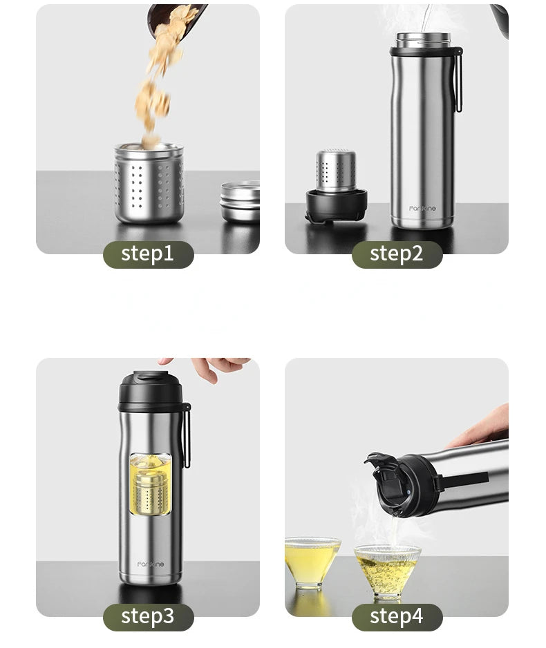 Thermosfles met sportdop – Ideaal voor fitness