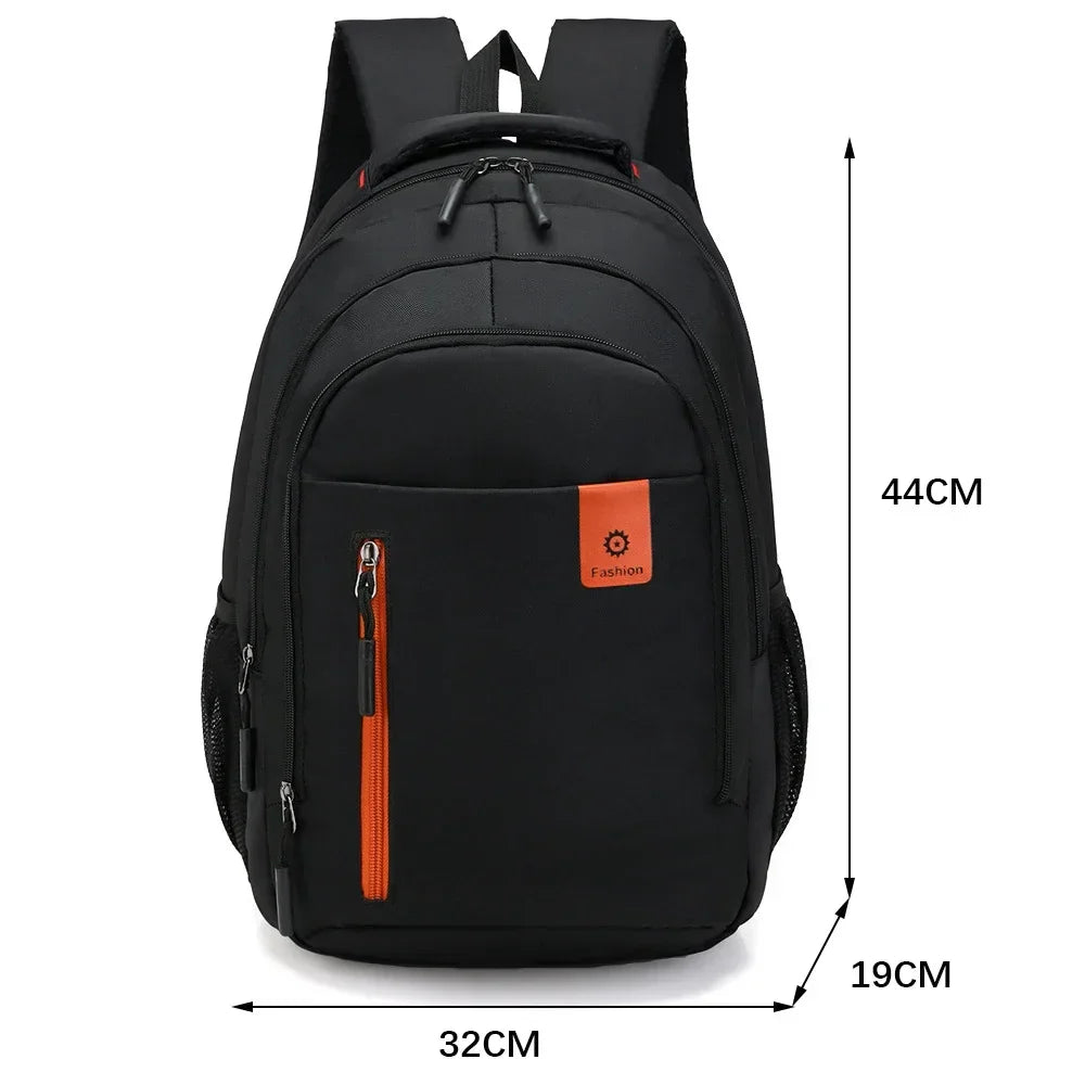 Handbagage rugzak met elastische zijvakken