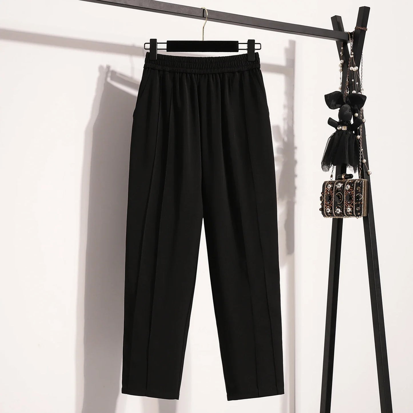 H&M linnen broek met steekzakken – Praktisch en stijlvol