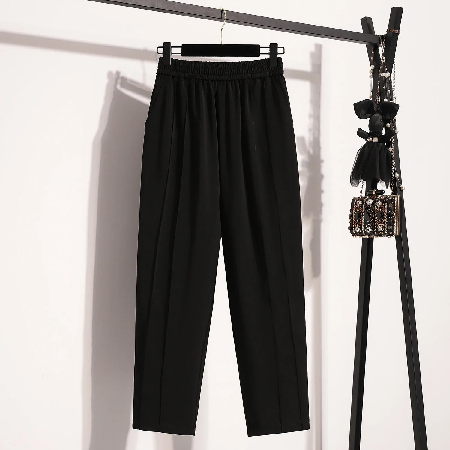 H&M linnen broek met steekzakken – Praktisch en stijlvol