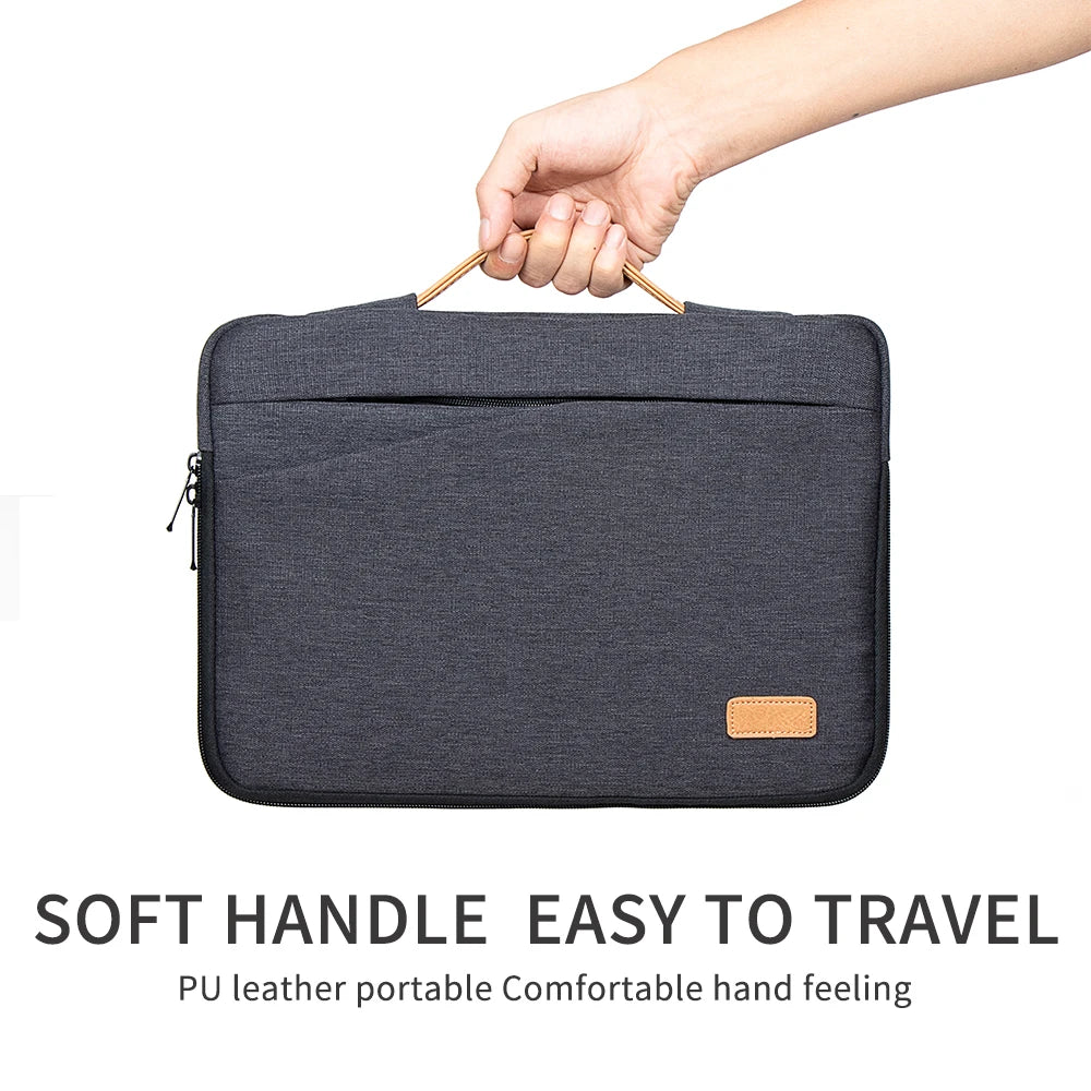 Heren laptoptas met extra vakken – Functioneel en ruim