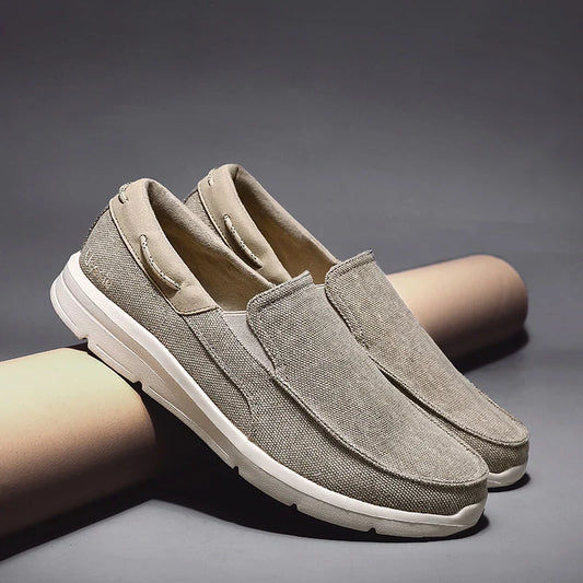 Heren schoenen in linnenlook voor warme dagen