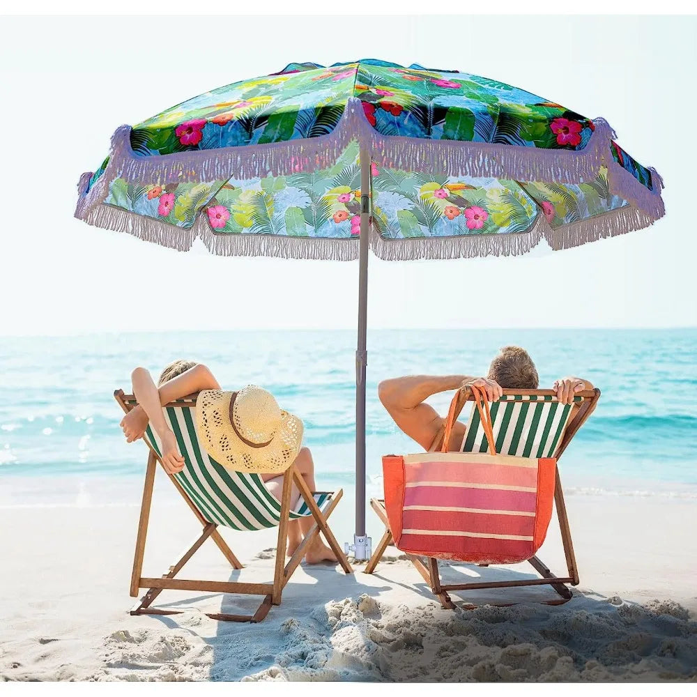Parasol groot formaat met polyester doek