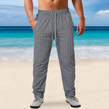 Witte linnen broek mannen – Fris en stijlvol