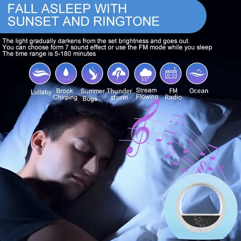Lamp met wake up simulatie – Voor een betere start