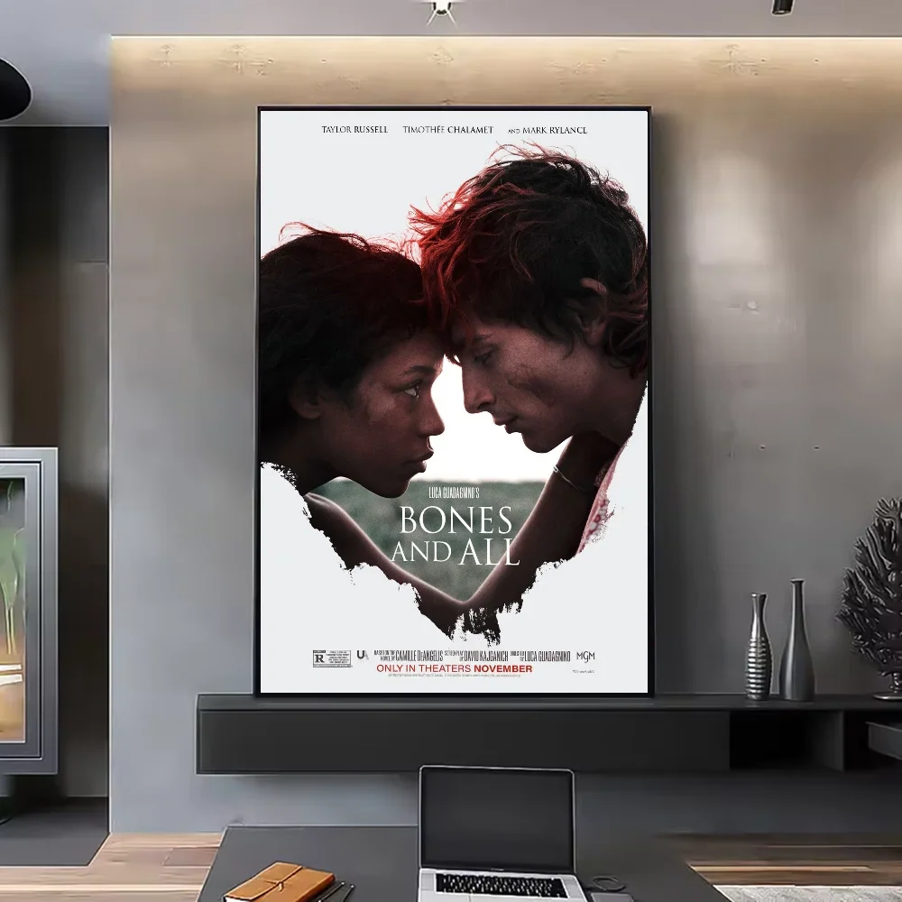 Poster met lijnen en vlakken in modern design
