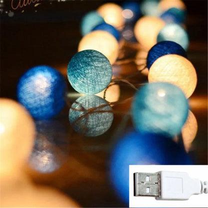 Lichtslingers binnen met houten decor – Natuurlijk en warm