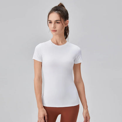 Hippe yoga kleding met open rug top