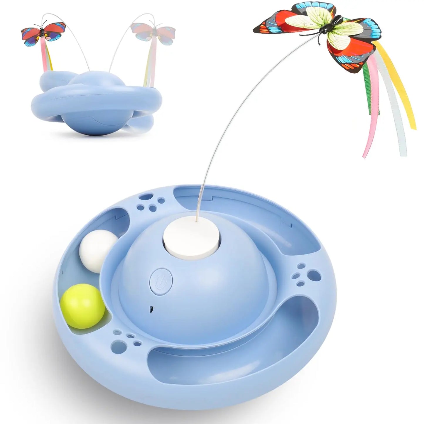 Kattenspeeltje aan stokje – Samen interactief spelen