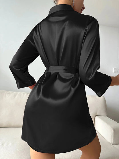 Dames pyjama katoen met stretch
