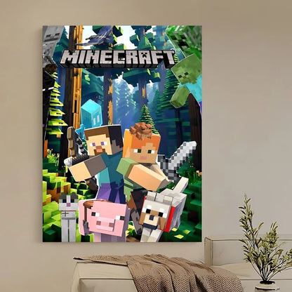 Kinderkamer poster met alfabet of cijfers