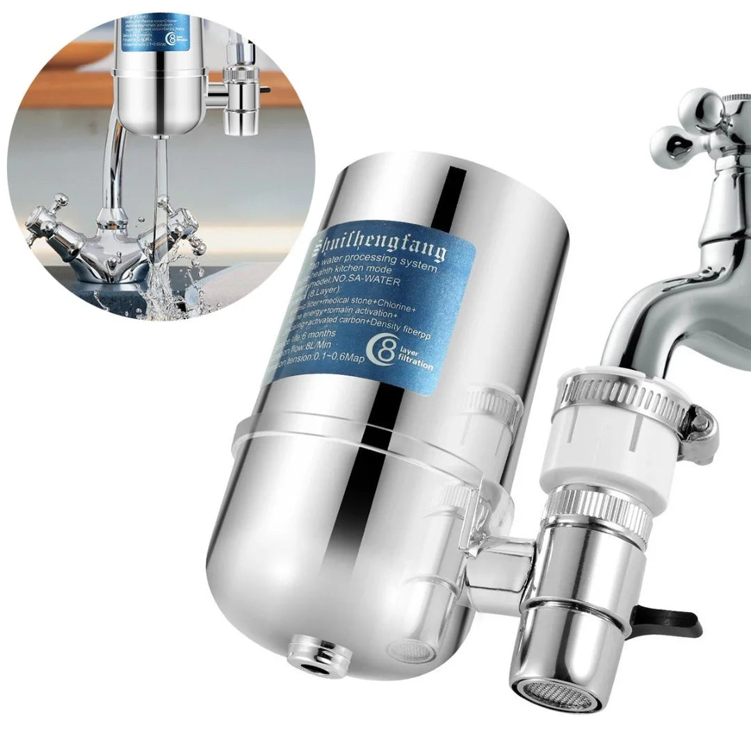 Water filter met actieve kool – Neutraliseert geur en smaak