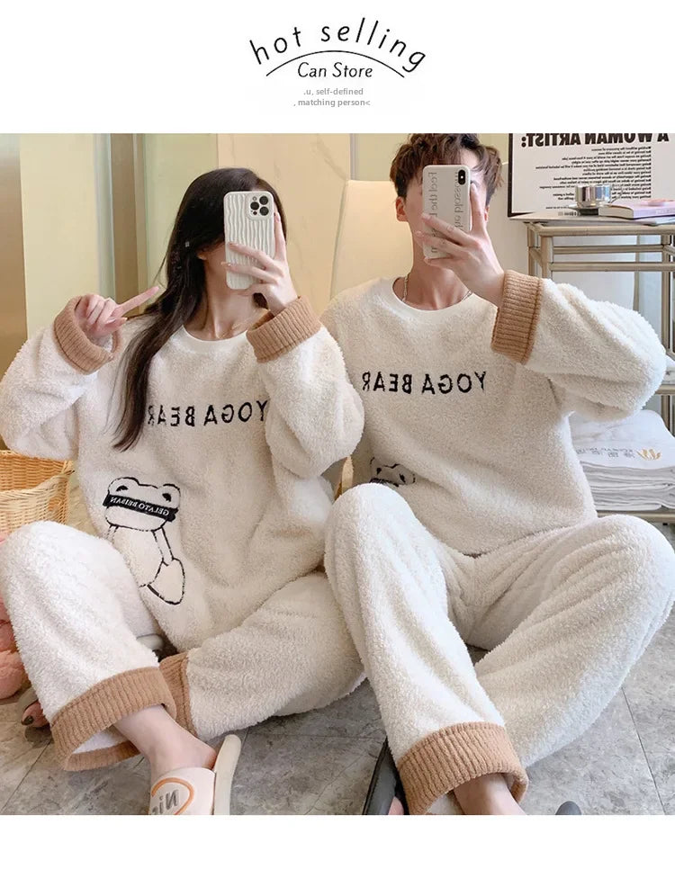 Dames Pyjama Set van Hoge Kwaliteit voor Comfortabele Winteravonden